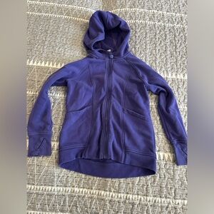 All in Motion Kids' Vibrant Purple Jacket, Size S(girl), With Thumb Holes